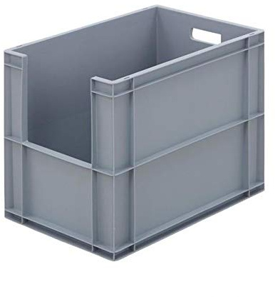 BiGDUG Value Euro Stacking Pick Bins 20 & 50 Pack Boxes Warehouse (25 Grey)