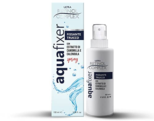 Aqua Fixer - Fixateur Maquillage Spray - Avec Extrait de Camomille et Calendula - 100 ml - Ultra Retinol Complex