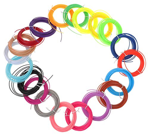 iplusmile 20stücke Stift Filament Kunststoff Filament Stift Druckfilament Filamentzubehör Für Stifte Druckzubehör Filamentzubehör