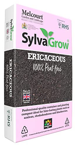 RHS Endorsed Melcourt Sylvagrow Peat Free Ericaceous Garden Compost 40lt