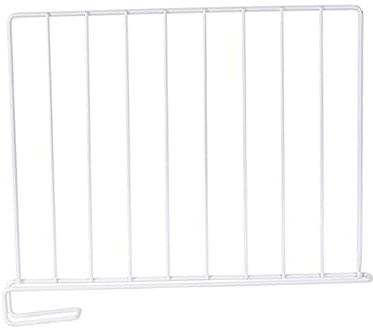 Baoblaze Séparateurs d'étagère, Séparateur Armoire en Métal, Placard Séparateurs Étagère, Diviseur d'Etagère, Placard Vertical pour Armoire Tiroir Cuisine Bibliothèques Maison, sans Perçage, Petit