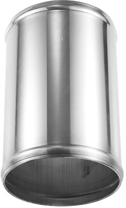 QUARKZMAN 102mm 4 OD 6 152mm Länge Universal Auto Aluminiumlegierung Ladeluftkühler Rohr Gerade Ansaugrohr - Packung mit 1