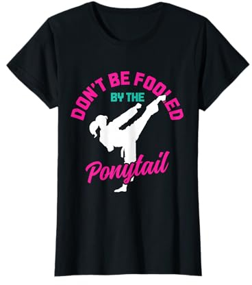 Taekwondo Girl Karate Martial Arts Fighting MMA T-Shirt