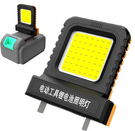 Luce di lavoro a LED - Lampada batteria per utensili elettrici, spina illuminazione regolabile | Equipaggiamento del negozio garage garage, meccanico utilità portatile. Fiducia nell'oscurità Connessio