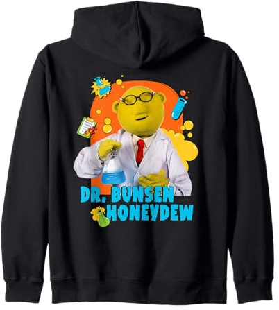 Disney The Muppets Dr. Bunsen Honeydew Muppet Labs Photo Zip Hoodie