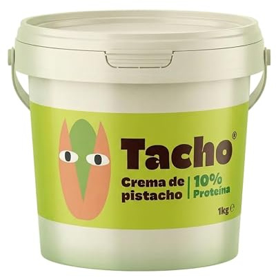 Crema de Pistacho Dulce para Untar - Pasta de Repostería Gourmet 1kg | Hecha con un 25% de Pistacho Español - Sin Aceite de Palma y Perfecta para Repostería, Tartas o Postres - 10% Proteína