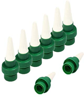 Plant Waterer,Vacation Ceramic Self Watering Plant Spikes,Automatic Flower And Drip Irrigation Watering Stakes System for Indoor&Outdoor Use By HIMM (8PCS)