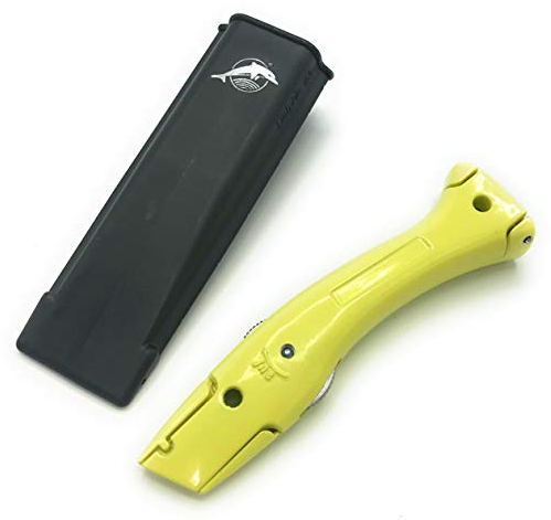Delphin Yellow dolphin Knife Carpet Fitter Professional Tool