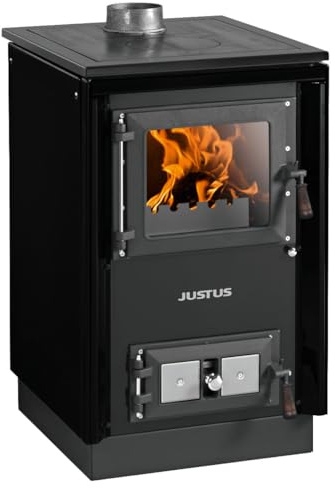 Justus 1862 11 Rustico-50 2.0 Küchenofen Schwarz/A