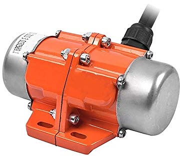 ATO AC 100W Concrete Vibrator Motor, 110V Low Noise Concrete Vibrating Motor, Adjustable Amplitude Easy to Install, Multi-Application Vibrator, 1 Phase 3600rpm, Used for Shaker Table, Sifters, Mixers