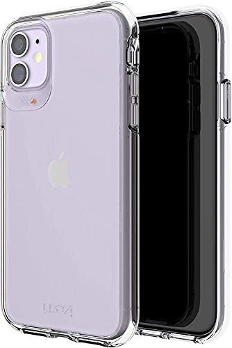 Gear4 Crystal Palace Fred Compatible with iPhone 12 Pro Max 6.7 Case, Advanced Impact Protection with Integrated D3O Technology, Anti-Yellowing, Phone Cover – Transparent