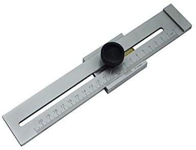 0-200 Mm Schraubenschneidmarkierungslehre Rändelschraube Markierungswerkzeug Für Die Holzbearbeitung Messmarkierungslehre Layout-Werkzeuge