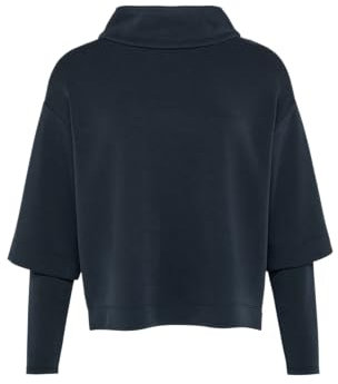s.Oliver BLACK LABEL Damen 2158479 Sweatshirt, Navy, 44 EU