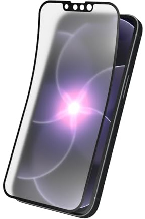 RhinoShield Impact Displayschutzfolie PRO für iPhone 17e/16e/14/13 Pro/13 | Matt, seidenglatte Oberfläche, stoß- und kratzfest, Blaulichtfilter, Montagewerkzeug inklusive