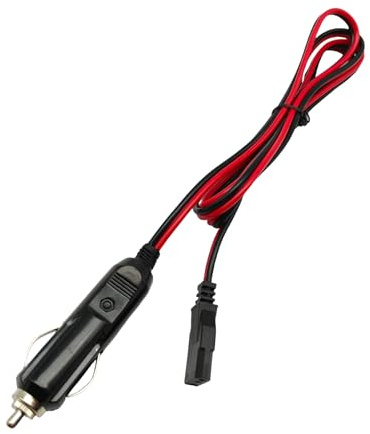 CB Radio Power Cord, 12V 3Pin 16AWG Cigarette Lighter Plug Socket Compatible with Cobra Galaxy Midland