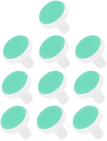 BCOATH Lot De 10 Tampons Polissoirs Pour Ongles Bébé, Disques De Meulage Universels Pour Lime Électrique, Légers Et Résistants, Entretien Doux Des Ongles De Nourrissons Dès 12 Mois