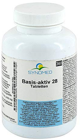 Basis-aktiv 28 Tabletten, 360 Tabletten (216 g)