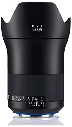 ZEISS Milvus 25mm f/1.4 Full Frame Camera Lens for Canon EF-Mount ZE, Black