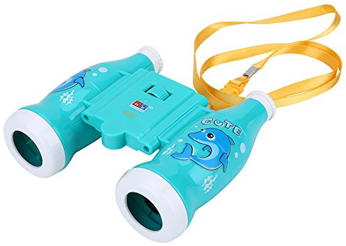 6 Mal Kinder Mini Fernglas mit Gurt f¨¹r P?dagogisches Vorschul Spielzeug Perfekte Begleiter f¨¹r Entdecker Abenteurer(Blau)