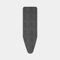 Brabantia Denim Black Ironing Board Cover with 2 mm Foam, L 124 x W 38 cm, Size B