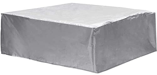 TMXKOOK Cubierta para Jacuzzi, Protección contra el Viento y los Rayos UV, Cubiertas Protectoras de Bañera de Hidromasaje de SPA Resistentes a la Intemperie