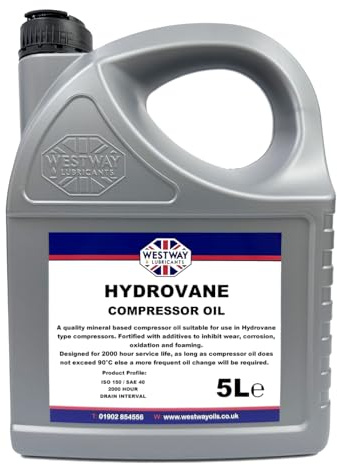 Hydrovane Compressor Oil VG 150 2000 Hour by Westway Lubricants 5L - 5 Litres