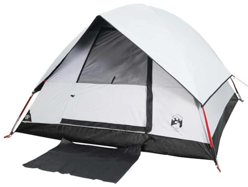 vidaXL Tente de Camping à dôme 2 Personnes Tissu occultant imperméable, Tente, abri de Camping, abri de Jardin, Tente de Jardin, abri extérieur