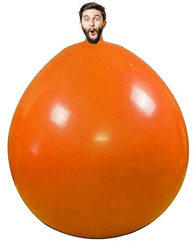 72 Tums Jätte Ballong, Tjock Latex, Utmärkt Inredning, för Bröllopsfödelsedag, Många Färger Att Välja på (C)