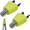 DONOONIS Lames de Remplacement Nez,Compatibles Rasoir One Blade Philipp,2 Pièces Nettoyage Facile pour Tondeuses à Nez et à Sourcils QP2520, QP2630, QP2620, QP2724, QP2830,Système Rotatif à 360°