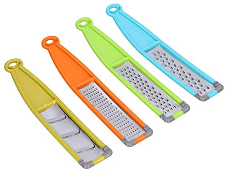 Jwthee Grattugia per Formaggio Portatile, grattugia per Patate Manuale Zester in Acciaio Inossidabile Affettatrice Manuale per Verdure Zester per Cucina Ristorante