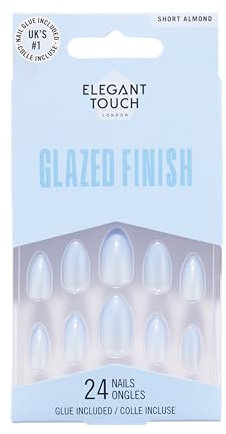 Elegant Touch Glazed Finish Blue Mojito