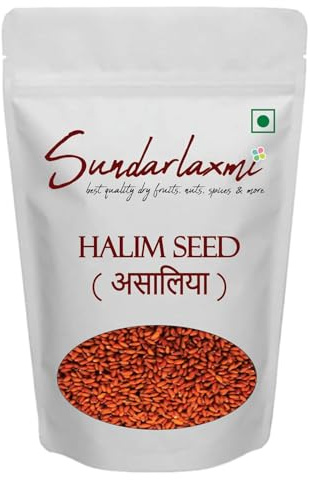 Halim Seeds, 1 kg | Aliv Seeds | High in Fibre and Omega 3 Seeds | Garden Cress Seeds | Haleem Seeds | Seeds for Eating | Immunity Booster Superfood