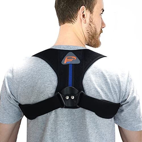 Corrector de postura, soporte lumbar para hombre y mujer, soporte recto para una postura vertical del cuerpo, soporte de espalda, estabilizador de espalda, calidad premium con cierre de