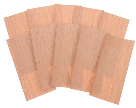 ARTSEWPLY 10pcs Cedar Sheets and Cigar Box Wood Chips Humidor Accessories for Freshening and Moisture Control in Cigar Storage