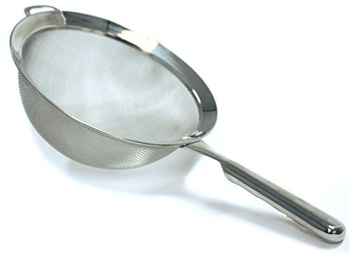 Norpro, 8 KRONA Stainless Steel Double Mesh Strainer, 8, as shown