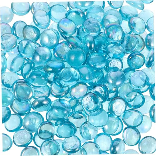 VINTORKY Pierre De Verre Décorative pour Aquarium Galets Colorés pour Décoration De Réservoirs Eau pour Plantes Et Fleurs Design Unique Et Pratique Compatible avec Aquariums Et Jardins