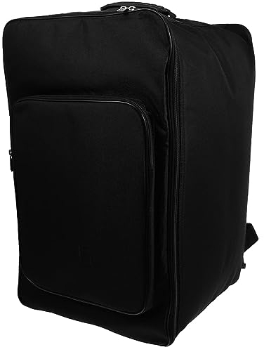 Socueny 1 Stück Cajon-Tasche Cajon-Rucksack Schwarz Oxford + Baumwolle mit und Schultergurt, Cajon-Zubehör