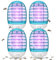 Lampada Antizanzare Elettrica,Elettrico Anti Zanzare Interno 4PCS Trappola per Zanzare Mosche con Luce UV LED Silenziosa Elettrico Zanzariera per Insetti Zanzare,Mosca,Falene