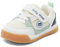 MASOCIO Zapatos Bebe Niño Niña Primeros Pasos Zapatillas Respetuoso Deportivas Calzado Respetuosas Bebé Antideslizante Talla 24 Blanco Verde