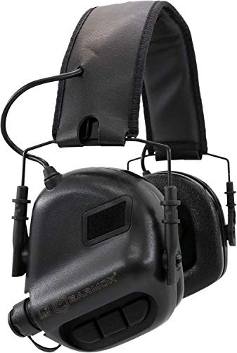 Earmor M31 Cuffie elettroniche con ingresso NATO Nero