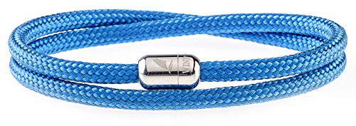 Wind Passion – Paracord Armband aus Seemannsgarn, handgemacht & geflochten | Segeltau Armband Herren, Surfer Armband Frauen | Ideale Partner Geschenke, Herren Geschenke | Segeltau Armband, wasserfest