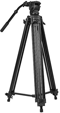 Tripod Camera Tripods 8Professional Video Tripod, Heavy Duty Tripod For Digital Slr Camera, With Gimbal, 1.8M High Load 8Kg