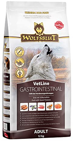 Wolfsblut VetLine Gastrointestinal Ente 12kg | Trockenfutter