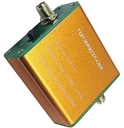 reamhome Amplificateur Portable Multifonction à Bande ComplèTe à Faible Bruit PréAmplificateur 100K-6GHz Amplificateur D'Antenne Radio