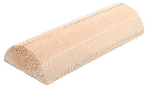 TOPBATHY Saunakissen Dampfbadversorgung ergonomische kopfkissen The Secure mat massagepads Erwachsener Rundes Kissen Kopfstütze Stützkissen ältere Dampfraum hölzern