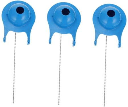 UKCOCO 3pièces Robinet De Chasse Eau Flotteur Et Joint De Remplacement Pour Réservoirs De Toilettes Résistant à Eau Dure Facile à Installer Durable Et Flexible Accessoire De