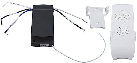 Kit de télécommande universel pour ventilateur de plafond, télécommande sans fil pour lumière de ventilateur de plafond, version anglaise, 85-240V, pour usage domestique