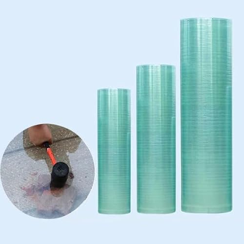 Dachplatte Aus Polycarbonat Uv-beständige Glasfaserplatte Sunshine Board Regensichere Isolierung Für Gewächshausüberdachung, Carports, Verandaüberdachungen, Markise Mi(Size:59.1''x26.3',Color:Löschen)