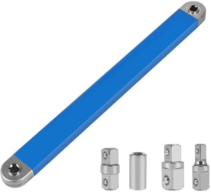 39cm Spanner Verlängerung Schraubenschlüssel Set Schraubenschlüssel Verlängerung Schraubenschlüssel Handwerkzeug Offset Ratsche Spanner Extender zum Greifen von Sechskant- oder Vierkantmuttern