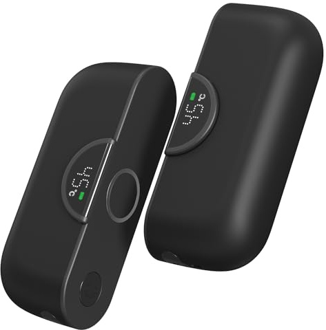 AERYNO Chauffe-Mains Rechargeable USB Électrique – Chauffe Instantanée en 2 Secondes, Chaufferette de Poche Portable, Réutilisable, 4 Niveaux de Chaleur, Idéal Hiver & Cadeau Ski Gaming